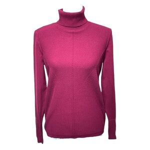 White House Black Market red Turtleneck Sweater